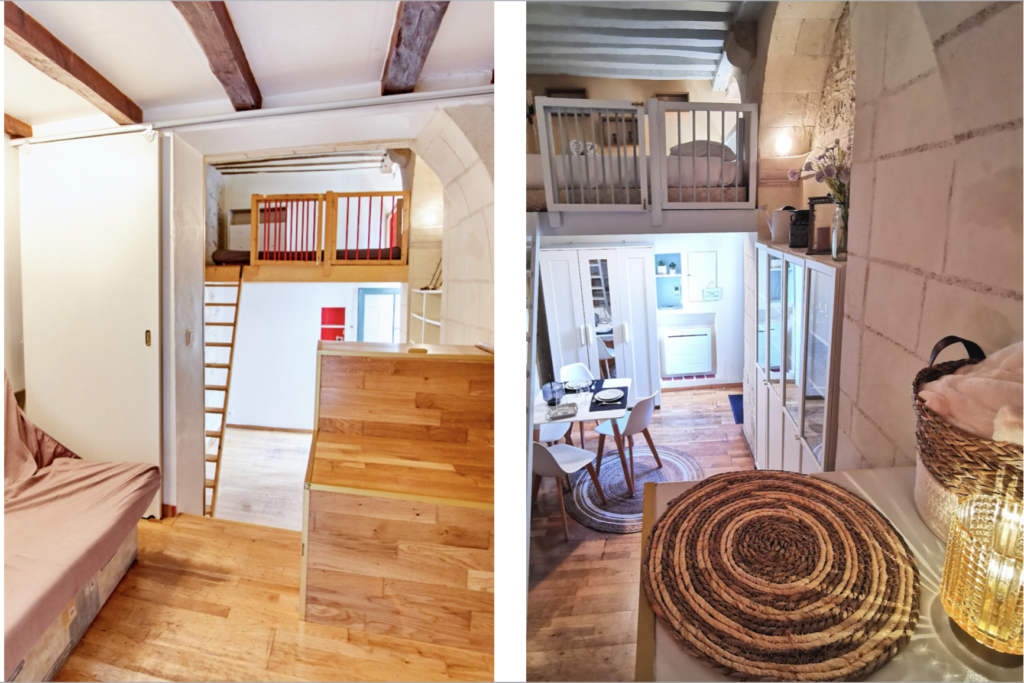 Décoration avant après - Les Maisons de Madeleine