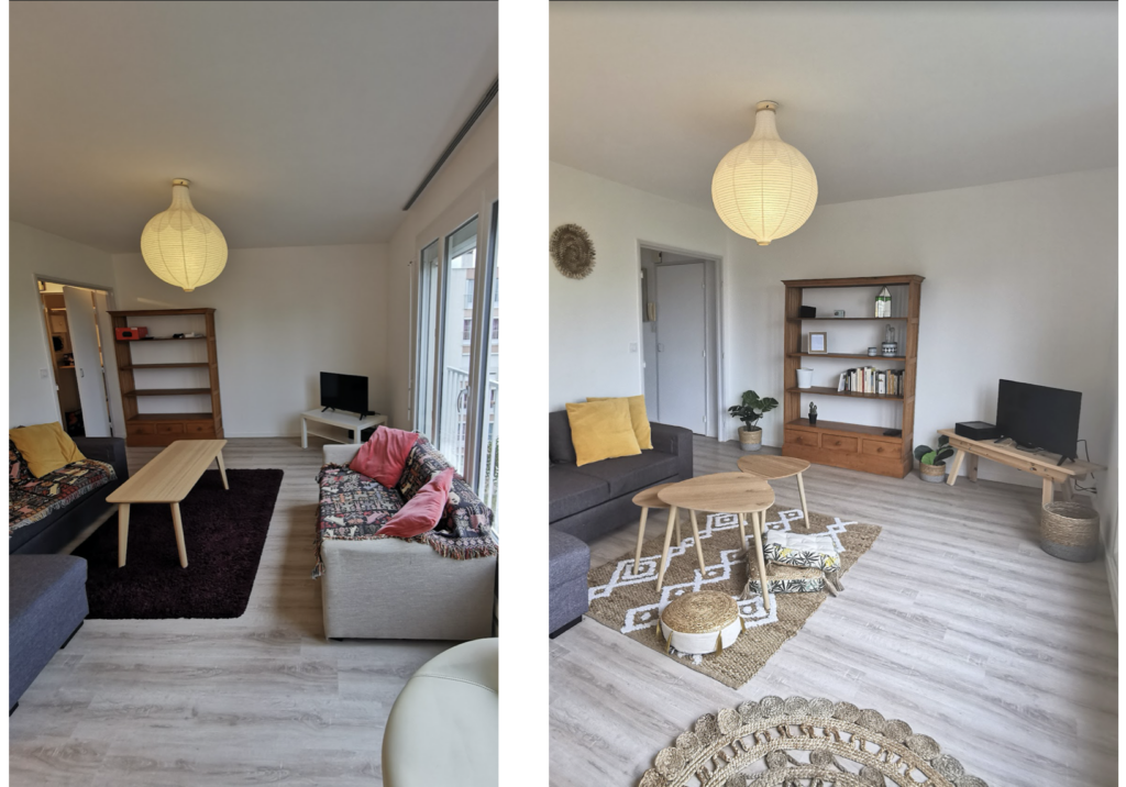 Décoration avant après - Les Maisons de Madeleine