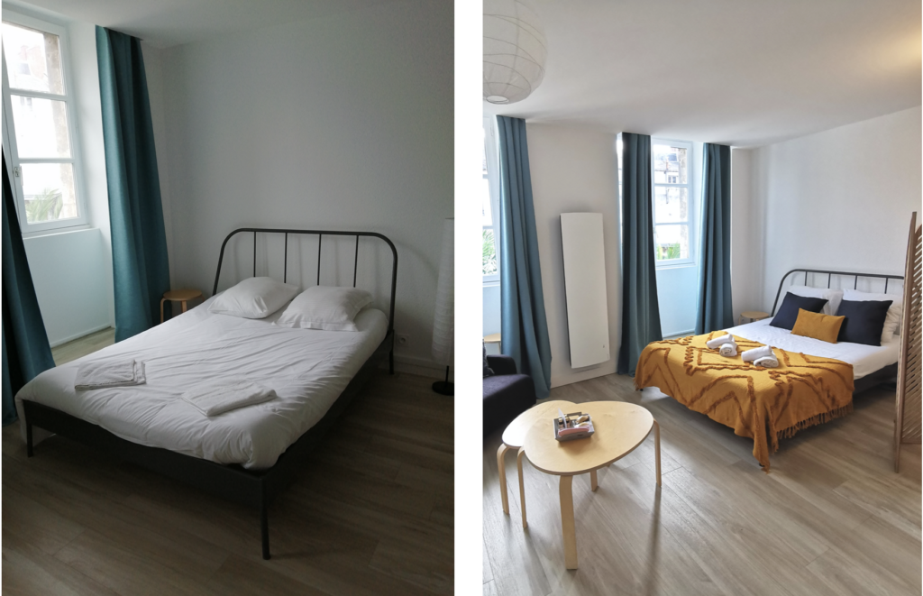 Décoration avant après - Les Maisons de Madeleine