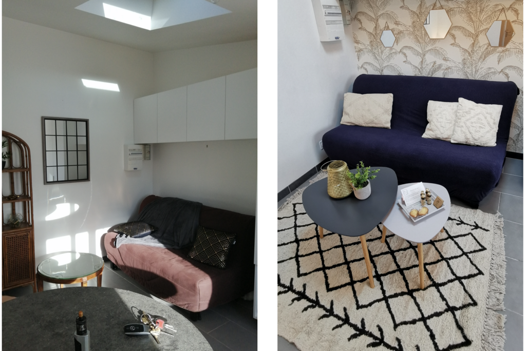 Décoration avant après - Les Maisons de Madeleine